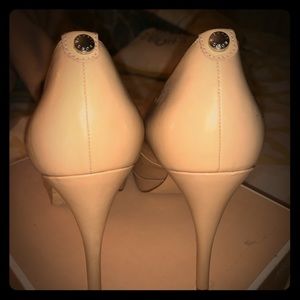 Michael Kors tan heels